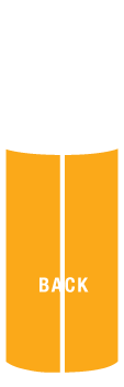 16oz can pressure senstive back